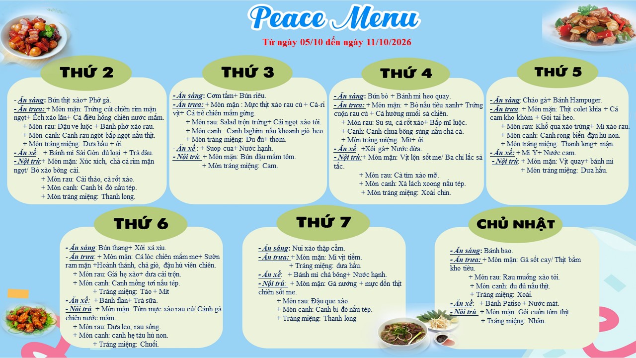 Thuc don tuan 1 thang 10