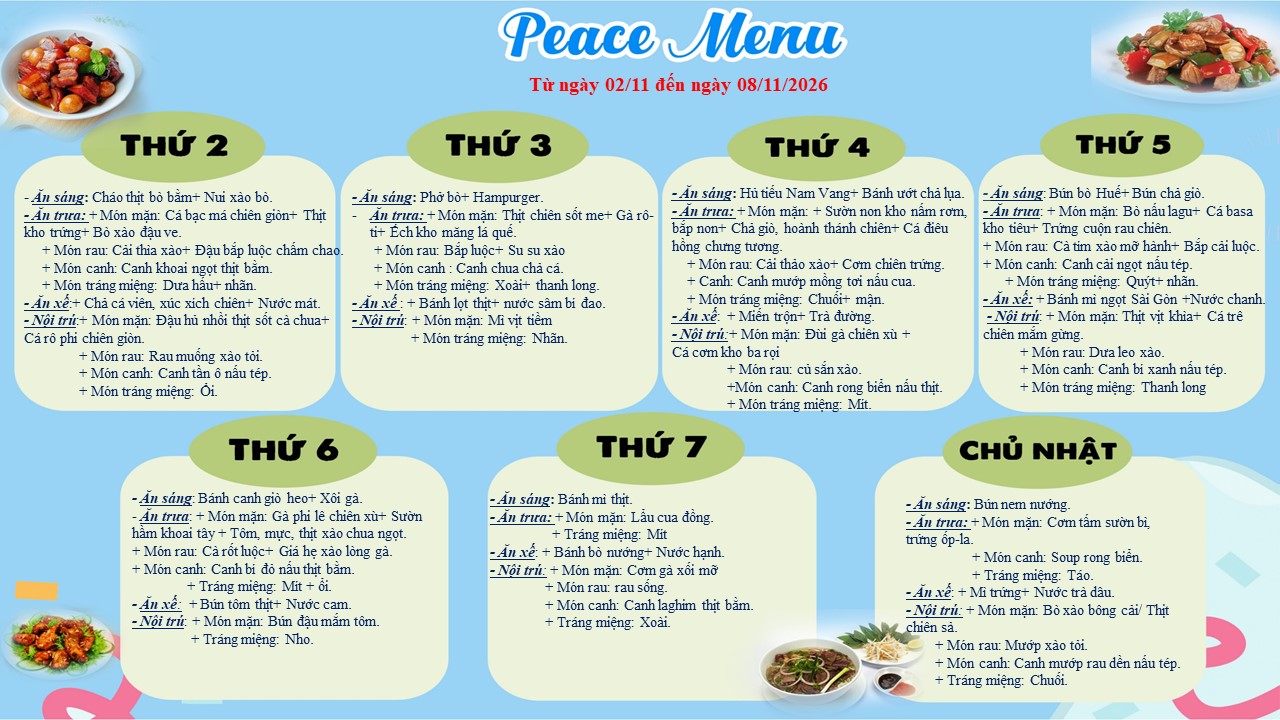 Thuc don tuan 1 thang 11