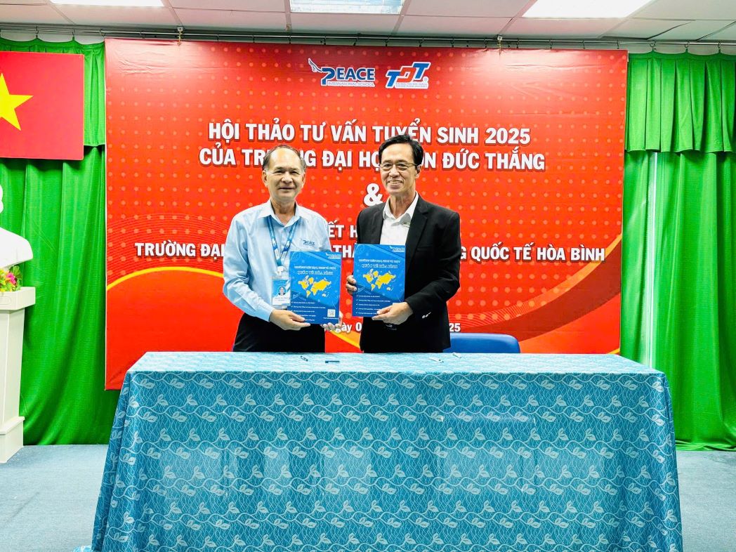 HỘI THẢO TƯ VẤN TUYỂN SINH 2025 & LỄ KÝ KẾT HỢP TÁC TDTU - PIS