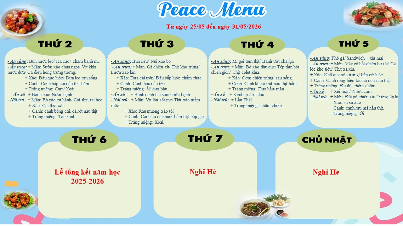 Thuc don tuan 4 thang 5