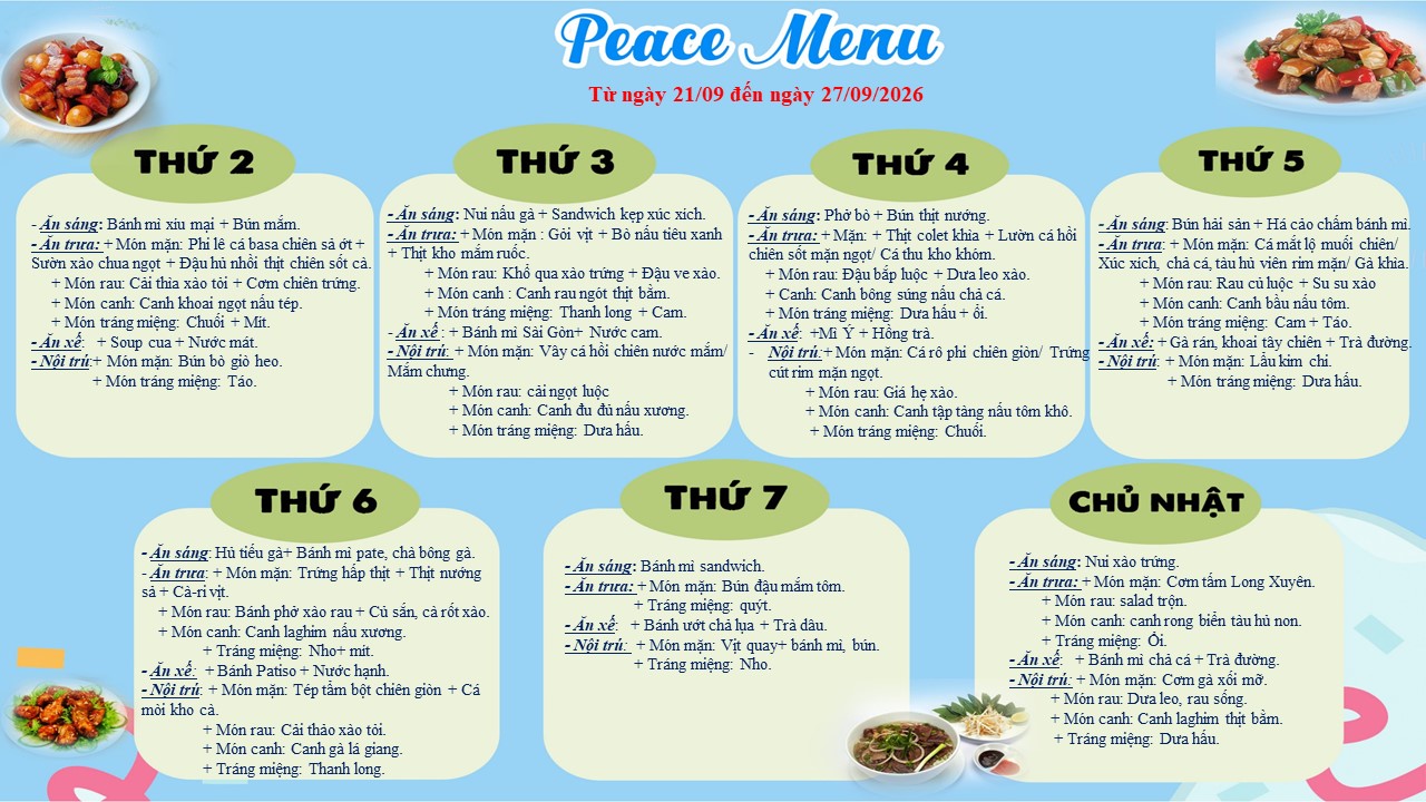 Thuc don tuan 4 thang 9
