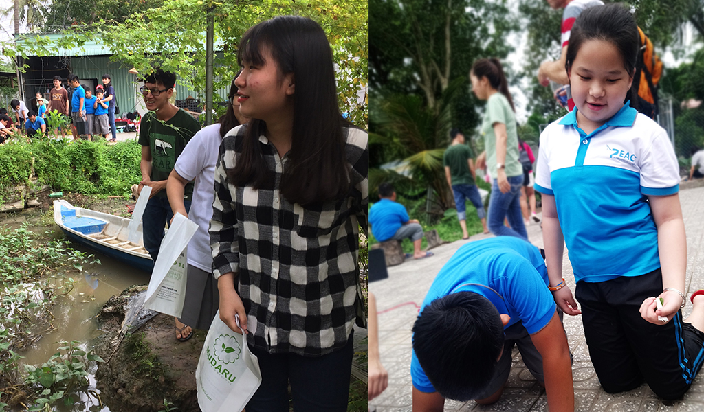 Experiential learning at acological gardens